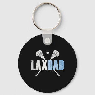 Lax Vater Lacrosse Player Vater Coach Lax Sticks B Schlüsselanhänger