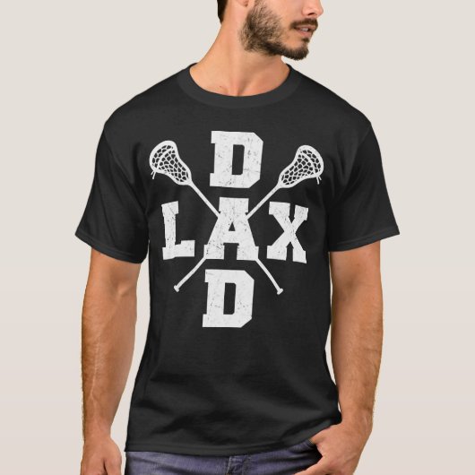 LAX Vater Lacrosse Vathers Day T-Shirt (Vorderseite)