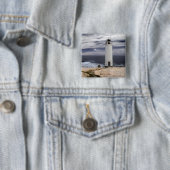 Laxe-Leuchtturm | Galizien, Spanien Button (Beispiel)