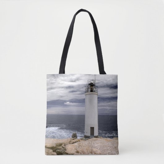 Laxe-Leuchtturm | Galizien, Spanien Tasche (Vorderseite)
