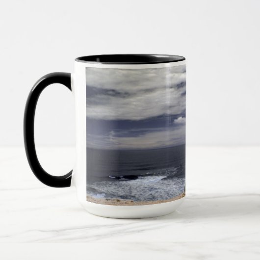 Laxe-Leuchtturm | Galizien, Spanien Tasse (Links)