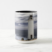 Laxe-Leuchtturm | Galizien, Spanien Tasse (Zentrum)