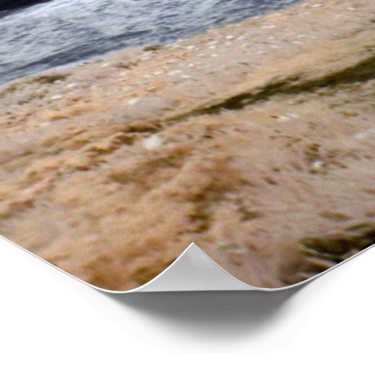 Laxe Lighthouse | Galicien, Spanien Poster (Ecke)