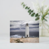 Laxe Lighthouse | Galicien, Spanien Postkarte (Stehend Vorderseite)