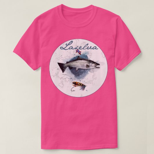 Laxelva Norwegen T-Shirt (Design vorne)