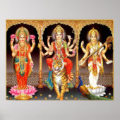 Laxmi Durga Saraswati Poster (Vorne)