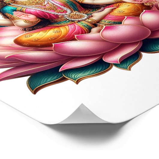 Laxmi mata ji poster (Ecke)