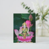 laxmi Postkarte (Stehend Vorderseite)