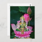 laxmi Postkarte (Vorne/Hinten)