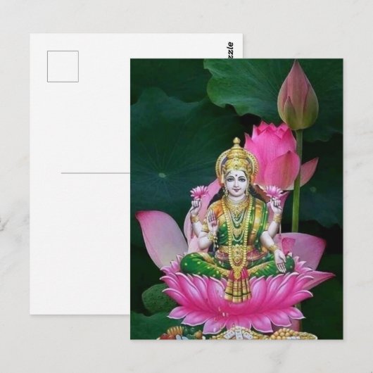 laxmi Postkarte (Vorne/Hinten)