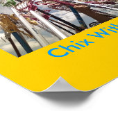 Laxstäbchen, Chix mit Stix Poster (Ecke)
