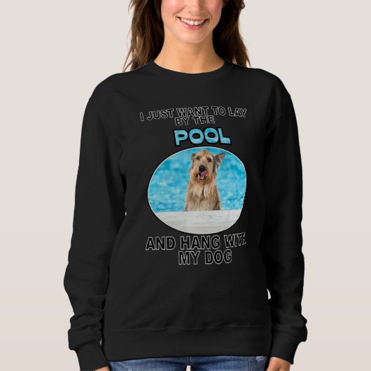 Lay By Pool & Hang W Berger Picard Sweatshirt (Vorderseite)