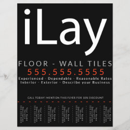 Lay. Wandverkleidung Tilererneuerung Flyer