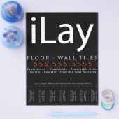 Lay. Wandverkleidung Tilererneuerung Flyer (Einzeln)