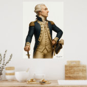 Layafyette - French Revolution Archival Art Print Poster (Küche)