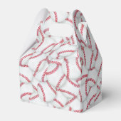 Layered Baseballs Muster Geburtstag Geschenkschachtel (Vorderseite)