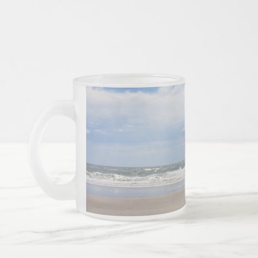 Layered Beach View Mattglastasse (Links)