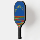 "Layered in Color"  Pickleball Schläger (Links)