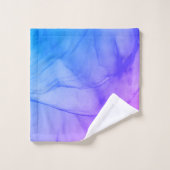 Layered Lila Badhandtuch Set (Waschlappen)