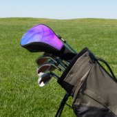 Layered Lila Golf Headcover (In SItu)