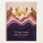 Layered Mountain Sunrise Faith - Planer (Vorderseite)