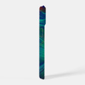 Layered Phoenix Feather iPhone 16 Fall 15 Hülle (Rechte Seite)