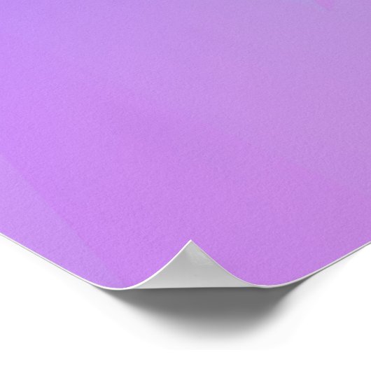 Layered Polygons Pink Blue Lila Poster (Ecke)