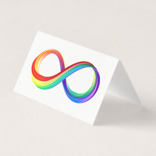 Layered Rainbow Infinity Symbol