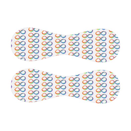 Layered Rainbow Infinity Symbol Baseball (Paneele)