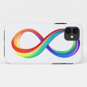 Layered Rainbow Infinity Symbol Case-Mate iPhone Hülle (Rückseite (Horizontal))