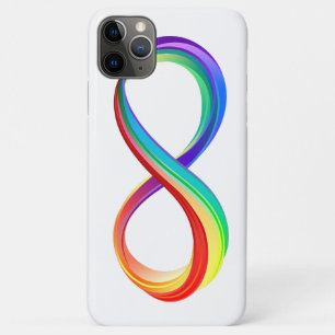 Layered Rainbow Infinity Symbol Case-Mate iPhone Hülle