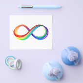 Layered Rainbow Infinity Symbol Flyer (Einzeln)