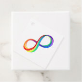 Layered Rainbow Infinity Symbol Geschenkanhänger (Beispiel)