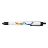 Layered Rainbow Infinity Symbol Kugelschreiber (Unterseite)