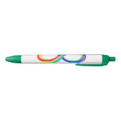 Layered Rainbow Infinity Symbol Kugelschreiber (Unterseite)