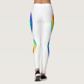 Layered Rainbow Infinity Symbol Leggings (Rückseite)