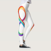 Layered Rainbow Infinity Symbol Leggings (Rechts)
