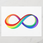 Layered Rainbow Infinity Symbol Programm (Vorderseite)