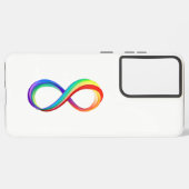 Layered Rainbow Infinity Symbol Samsung Galaxy Hülle (Linke Seite)