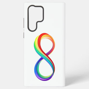 Layered Rainbow Infinity Symbol Samsung Galaxy Hülle