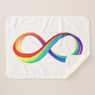 Layered Rainbow Infinity Symbol Sherpadecke