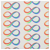 Layered Rainbow Infinity Symbol Stoff (Muster)