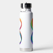 Layered Rainbow Infinity Symbol Trinkflasche (rechts)