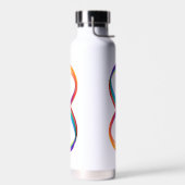 Layered Rainbow Infinity Symbol Trinkflasche (Links)