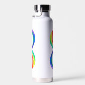 Layered Rainbow Infinity Symbol Trinkflasche (Rechts)