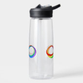 Layered Rainbow Infinity Symbol Trinkflasche (Links)