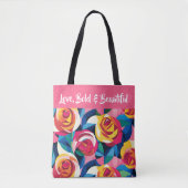 Layered Roses of Love - Love Bold & Beautiful Tasche (Vorderseite)