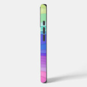 Layered Waves iPhone Case | Kawaii Pastel (Rückseite / Links)