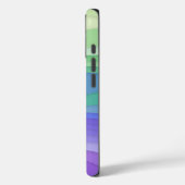 Layered Waves iPhone-Hülle | Matcha Lavendel Case-Mate iPhone Hülle (Rückseite / Links)