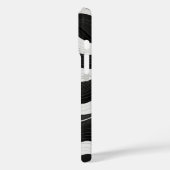 Layered Waves Line Art Case-Mate iPhone Hülle (Rückseite / Links)